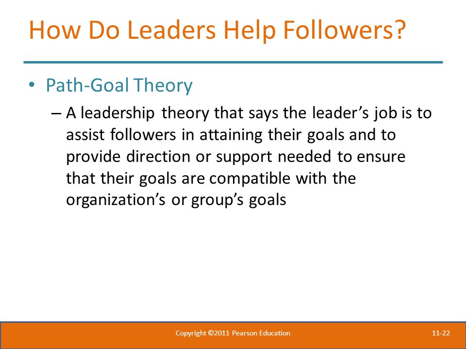 11-22 How Do Leaders Help Followers.