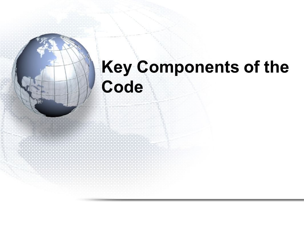 Key Components of the Code