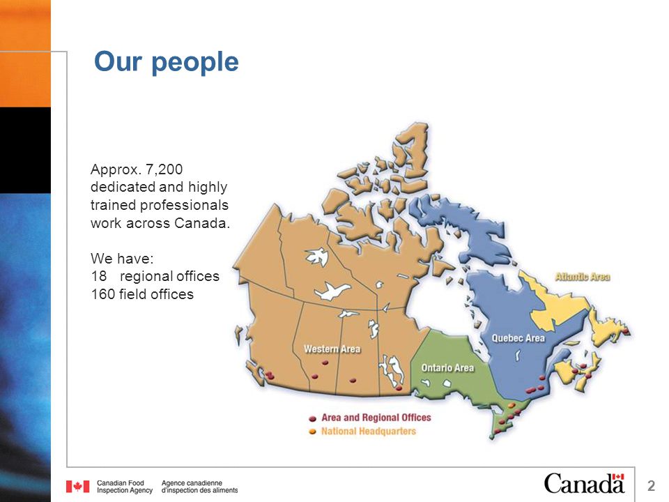 2 Our people Approx. 7,200 dedicated and highly trained professionals work across Canada.