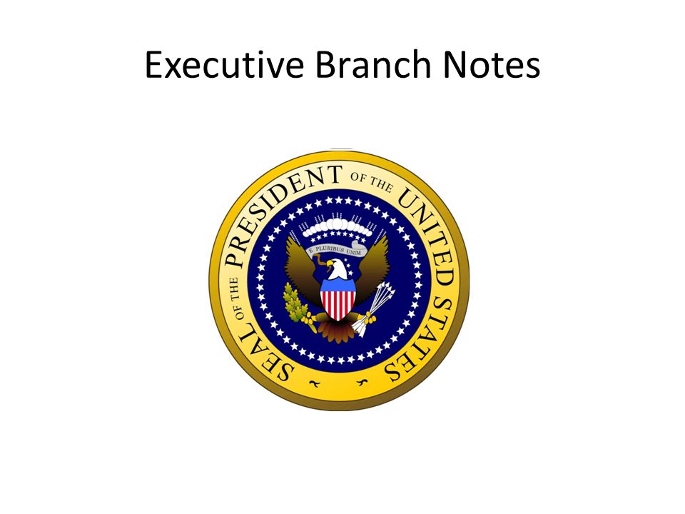 executive branch symbol