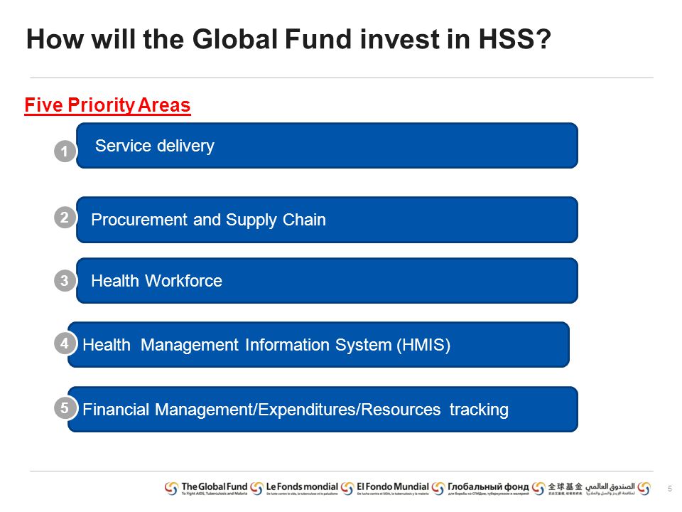 How will the Global Fund invest in HSS.