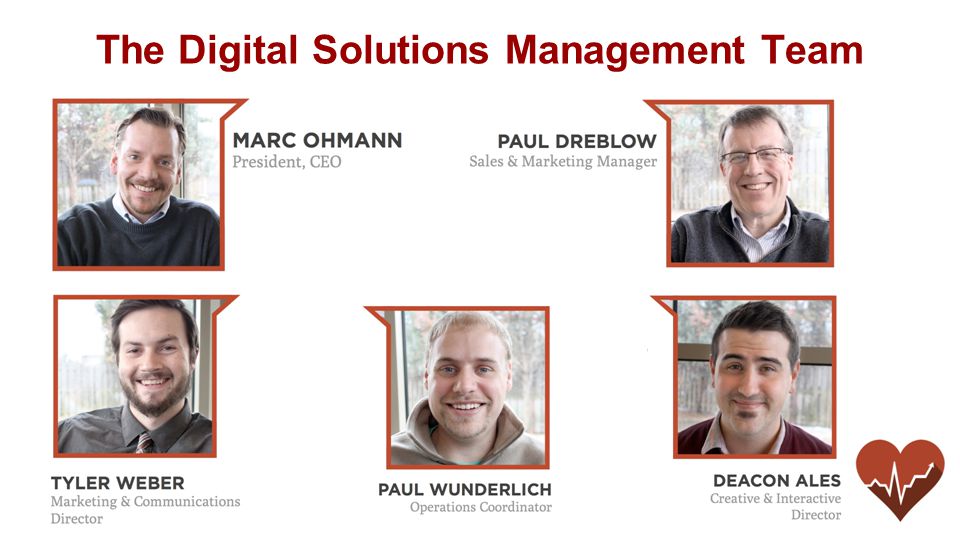The Digital Solutions Management Team
