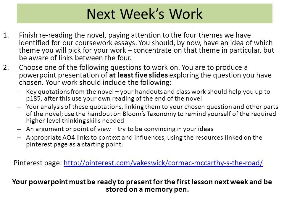 English Essay Outline Format The Road Essays The Road Cormac Mccarthy Essays The Road Essays Research Essay Thesis Statement Example also Thesis Statement Narrative Essay How To Evaluate Your Own Essay Liberal Studies Essays On The Road Thesis Statement For An Argumentative Essay