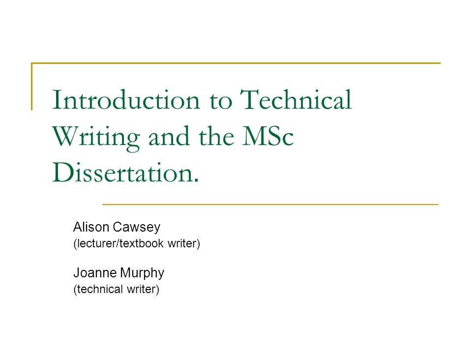 Writing Introduction For Dissertation