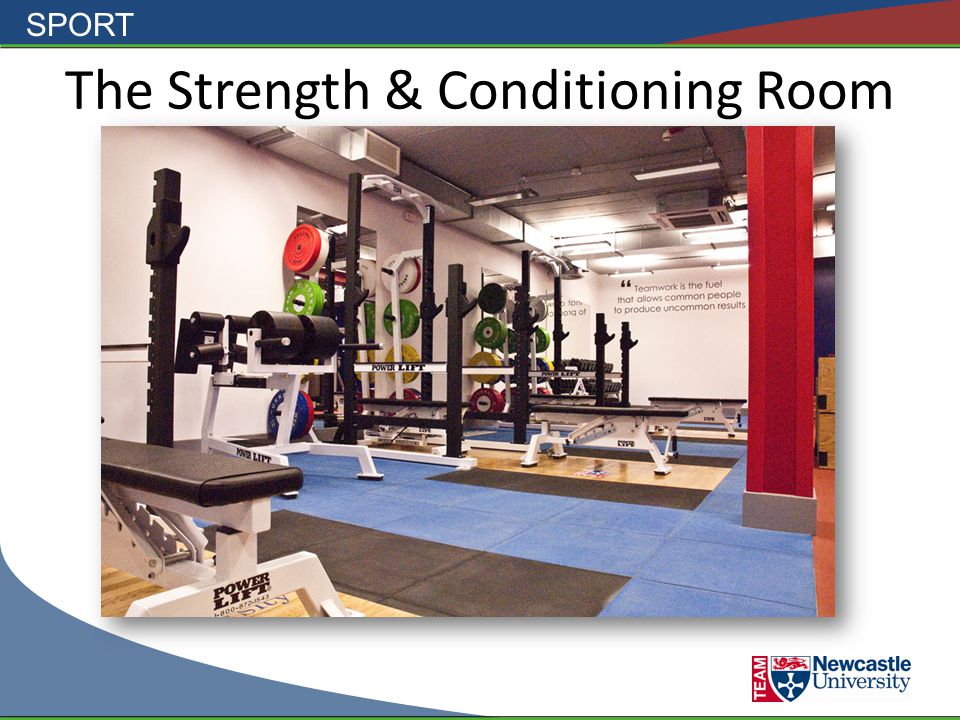 SPORT The Strength & Conditioning Room