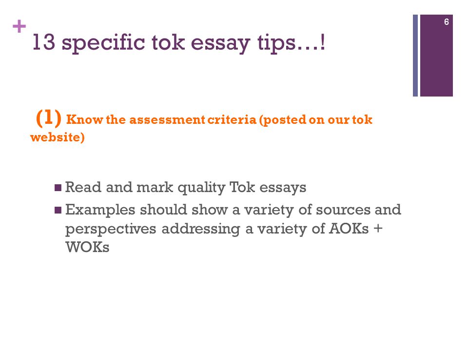 Tok essay guidelines 2015