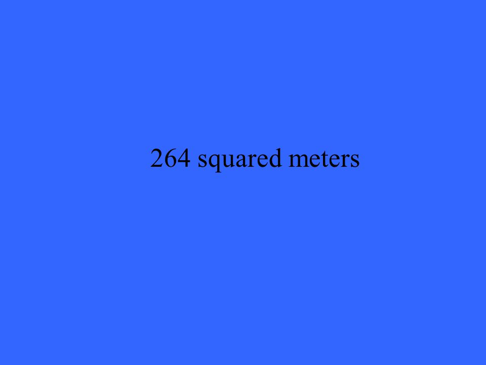 264 squared meters