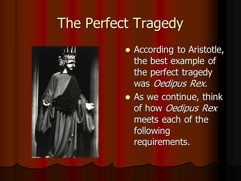 oedipus rex and aristotle oedipus rex and aristotle