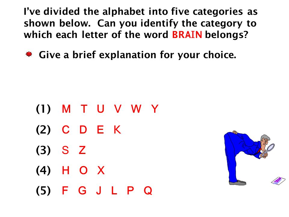 find another five letter word whose letters each belong in different five letter word