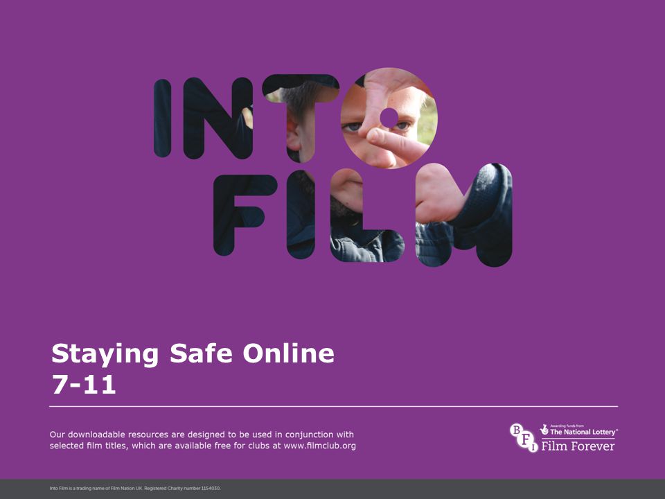 Into Film Language Staying Safe Online 7-11