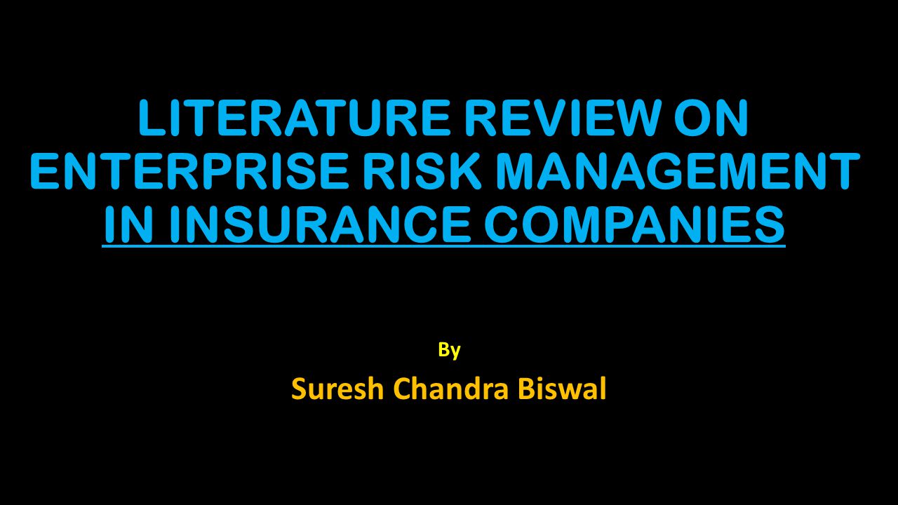 Literature Review On Credit Risk Management In Banks