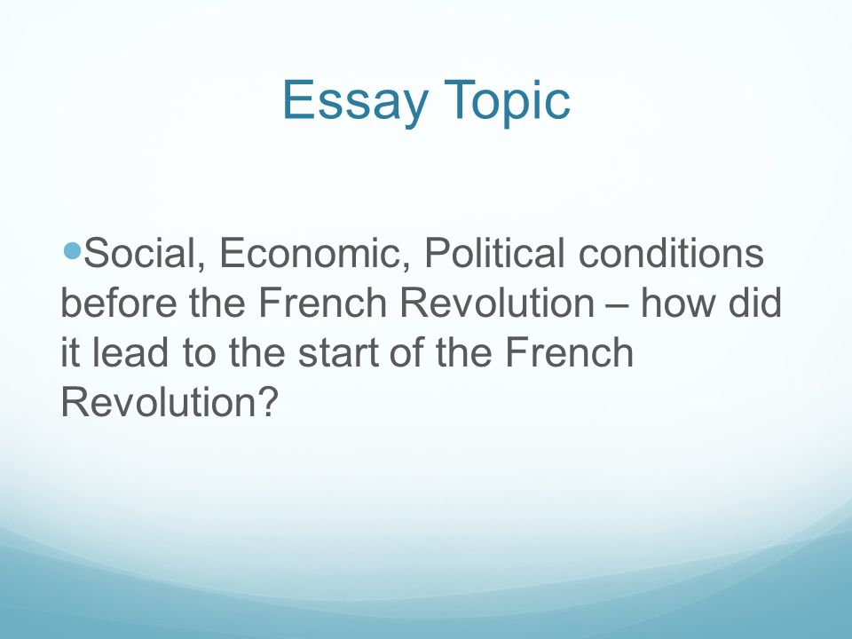 Industrial Revolution Essay Questions