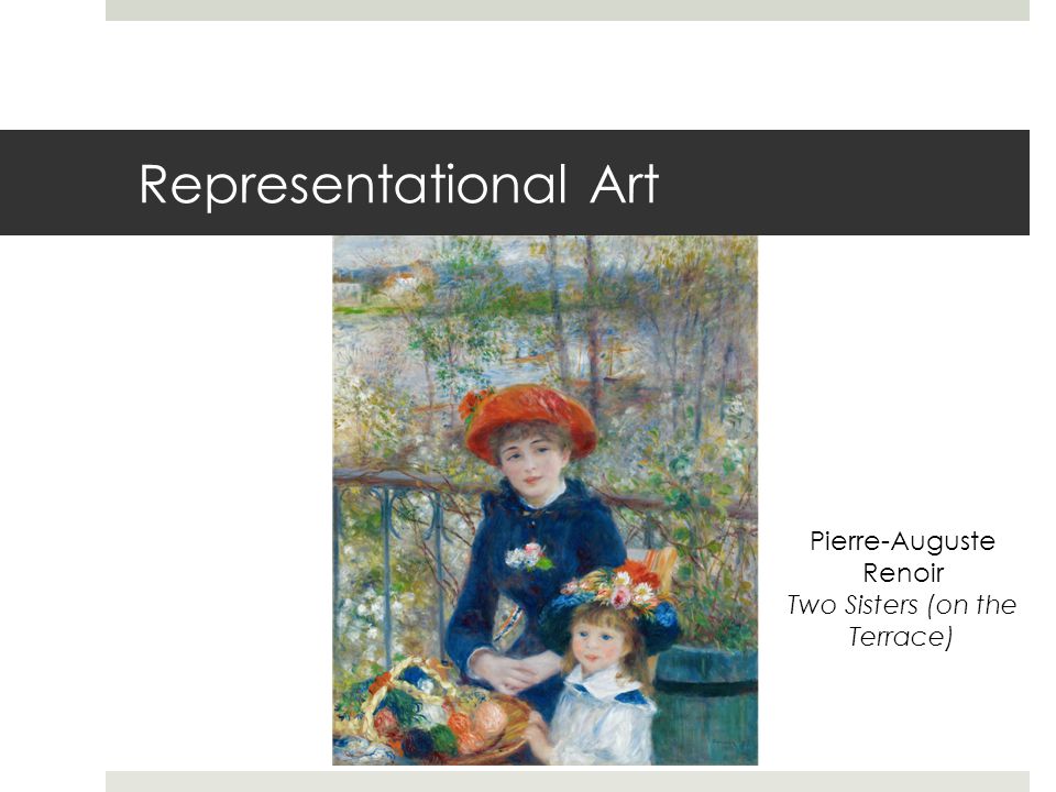 Representational Art Pierre-Auguste Renoir Two Sisters (on the Terrace)