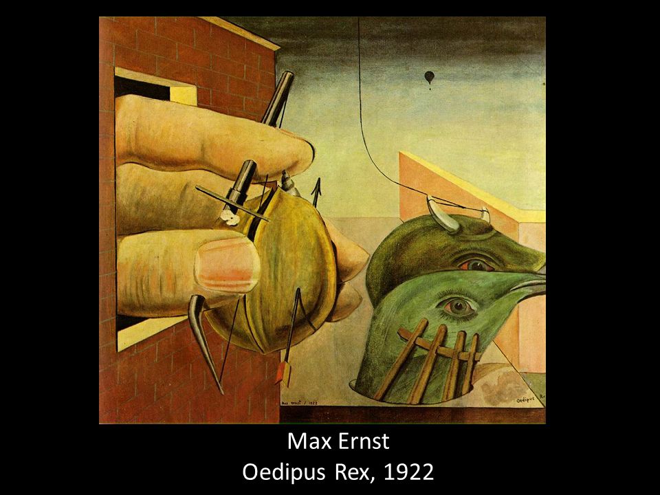 Max Ernst Oedipus Rex, 1922