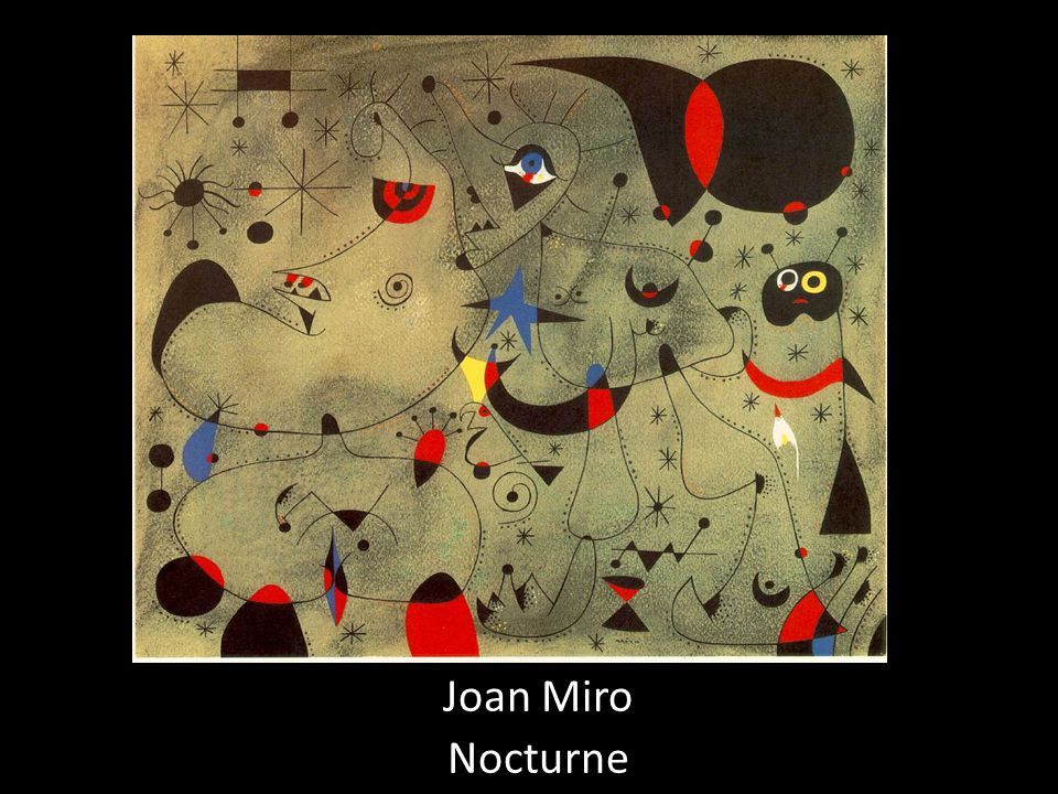 Joan Miro Nocturne