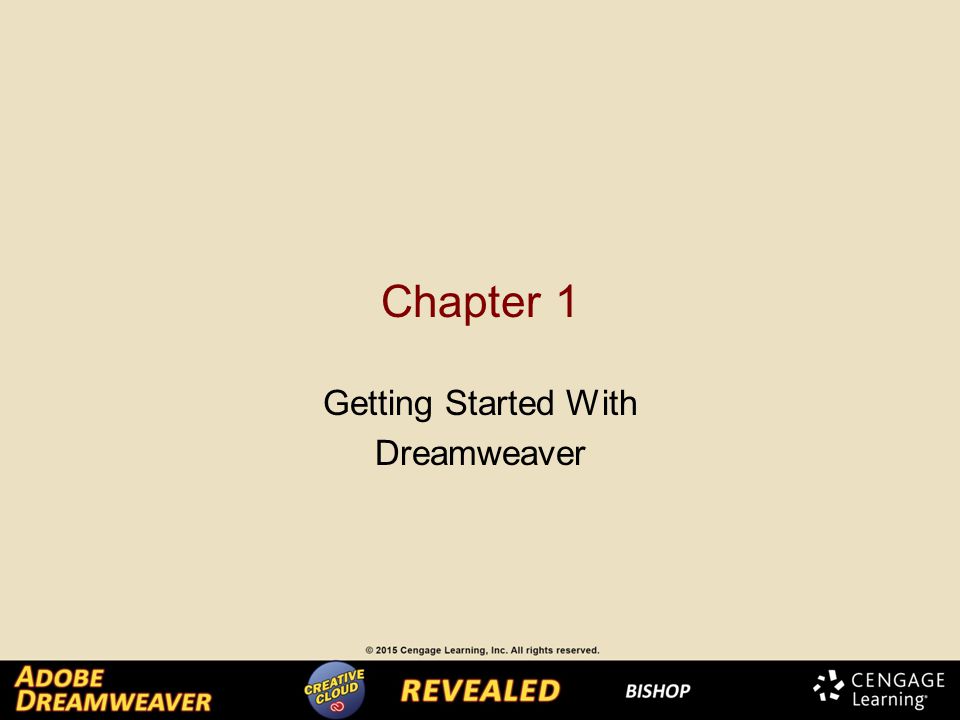 Chapter 1 Getting Started With Dreamweaver