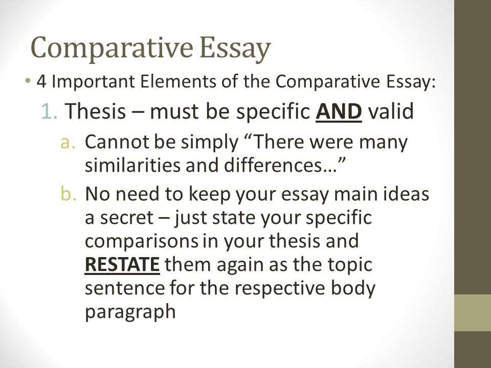 Business Cycle Essay The Elements Of A Comparison Contrast Essay Ehow English Language Essay Topics also Essay On Healthy Eating Elements Of Comparative Essay The Elements Of A Comparison English Essay Writing Help