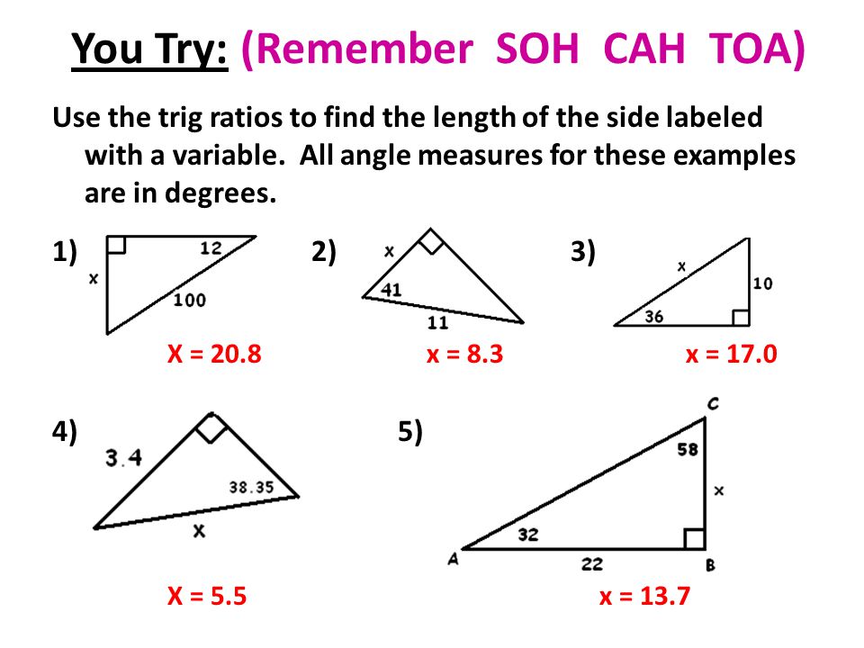Printables Sohcahtoa Worksheet soh cah toa worksheet davezan printables sohcahtoa safarmediapps worksheets printables