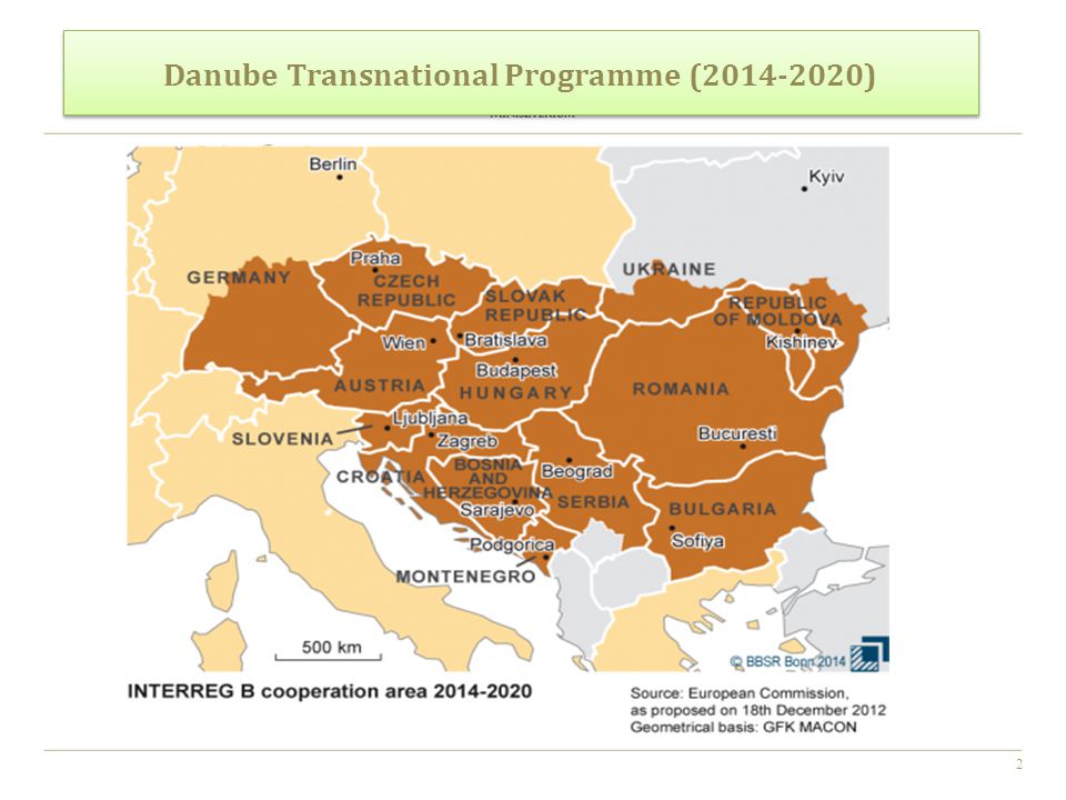 2 Danube Transnational Programme ( )