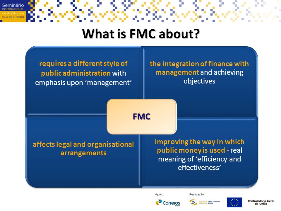 What is FMC about.