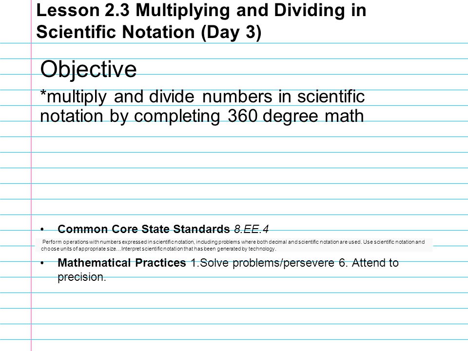 Scientific Notation Multiplication And Division Worksheet Math Worksheets Scientific Notation For Teachers
