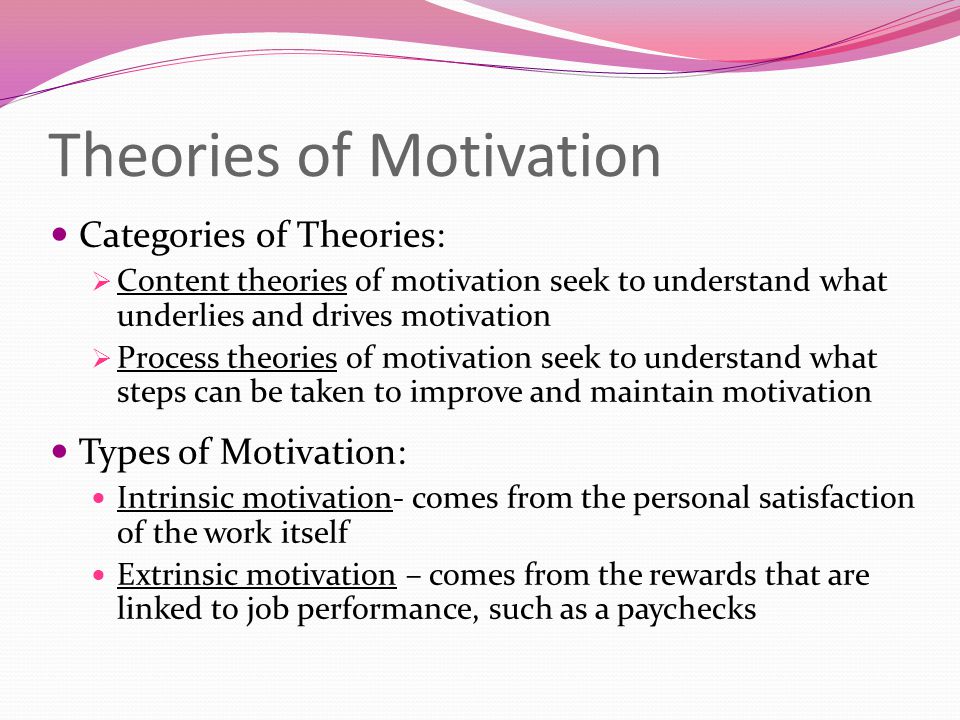 Essays On Motivation