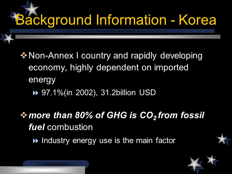 Korea Energy Management Corporation Background Information - Korea