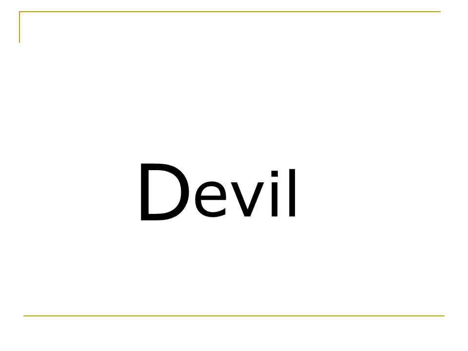 evil D