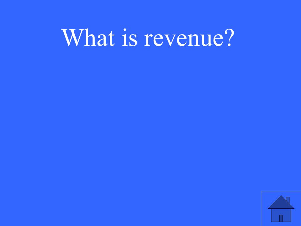 What is revenue