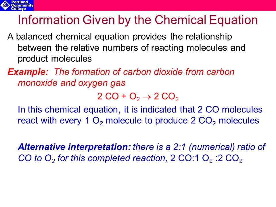 Ch 100 Fundamentals For Chemistry 9 Calculations From 3 Information