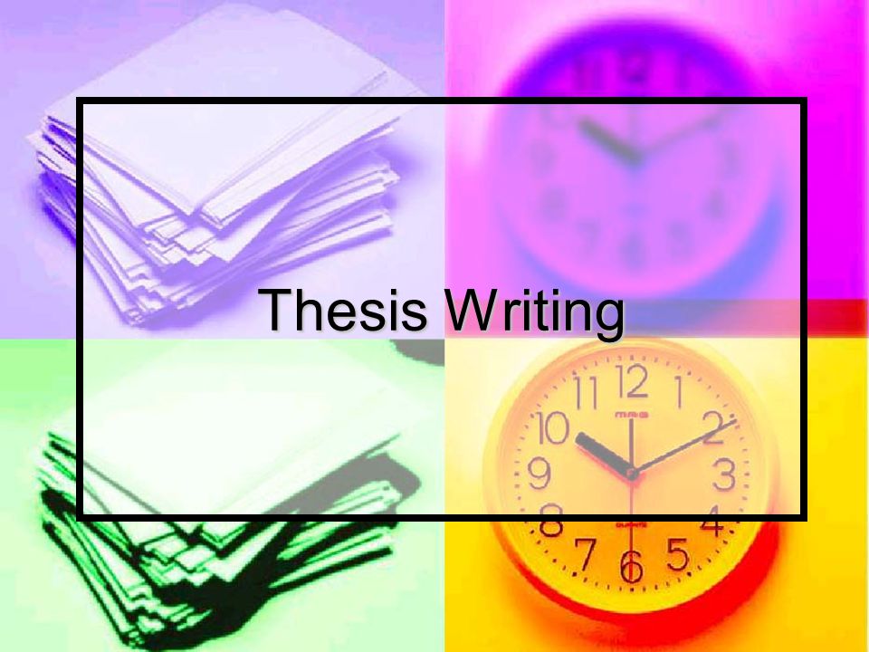 thesis writing guid thesis writing guid