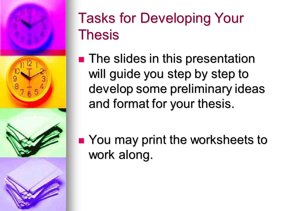 thesis writing guide thesis writing guide