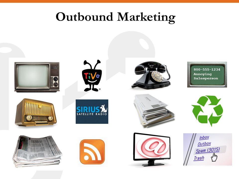 Outbound Marketing Annoying Salesperson