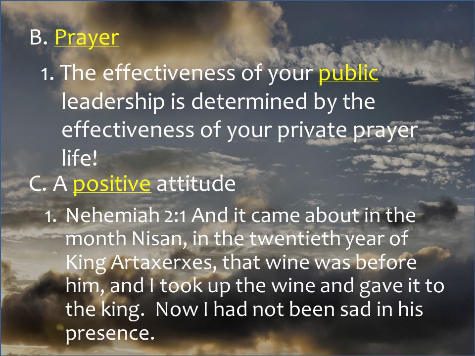 B. Prayer 1.