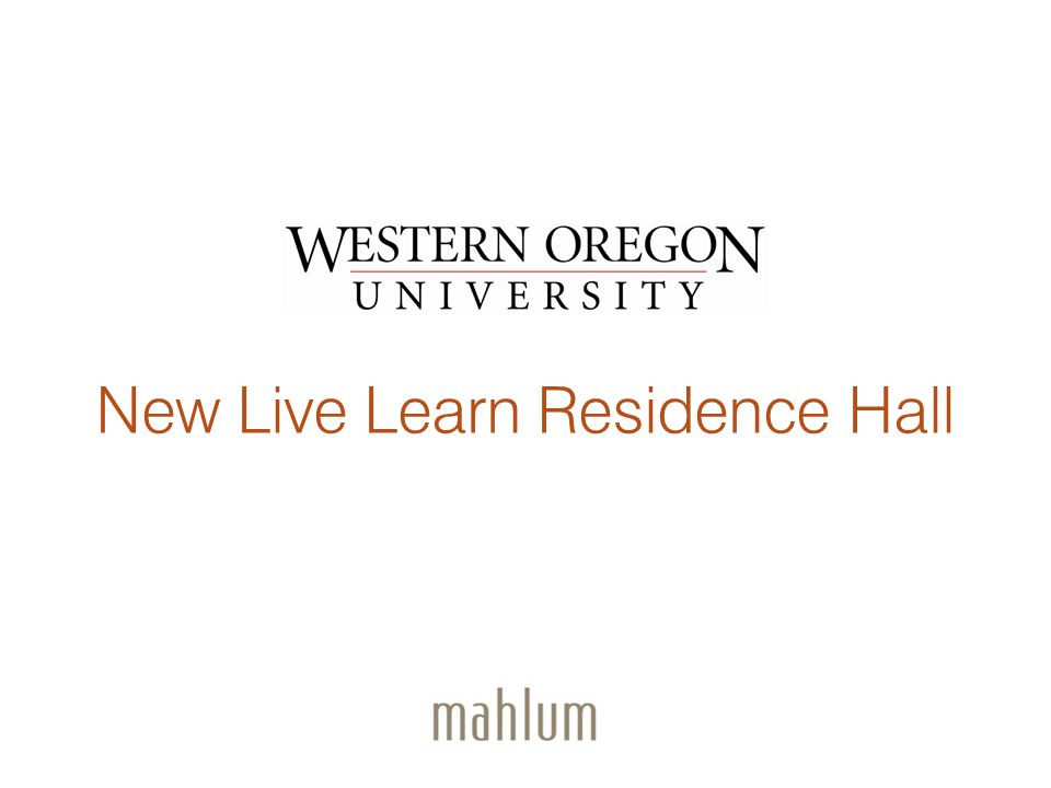 New Live Learn Residence Hall