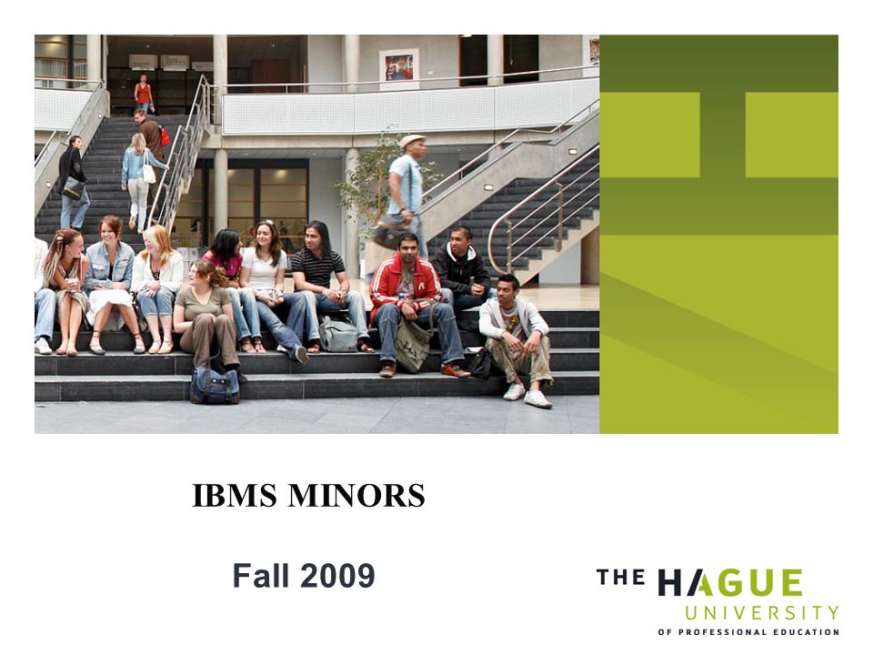 Fall 2009 IBMS MINORS