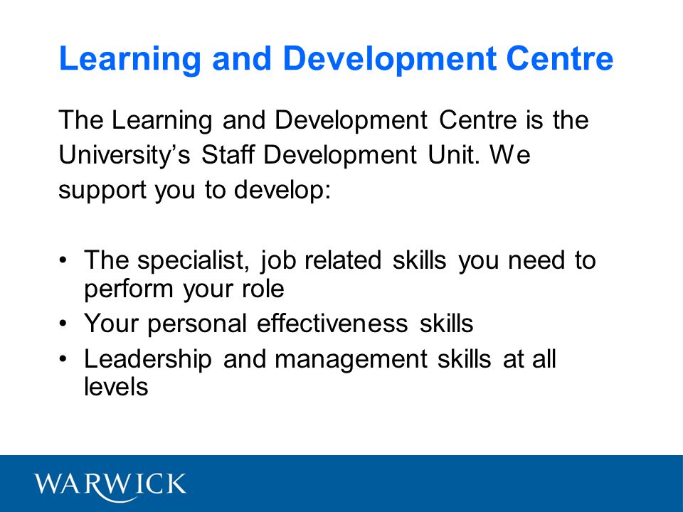 what job related skills have you developed