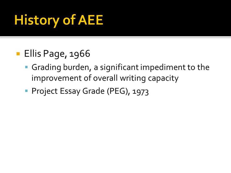 peg writing