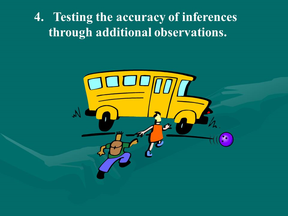 3. Able to identify the limitations of inferences.