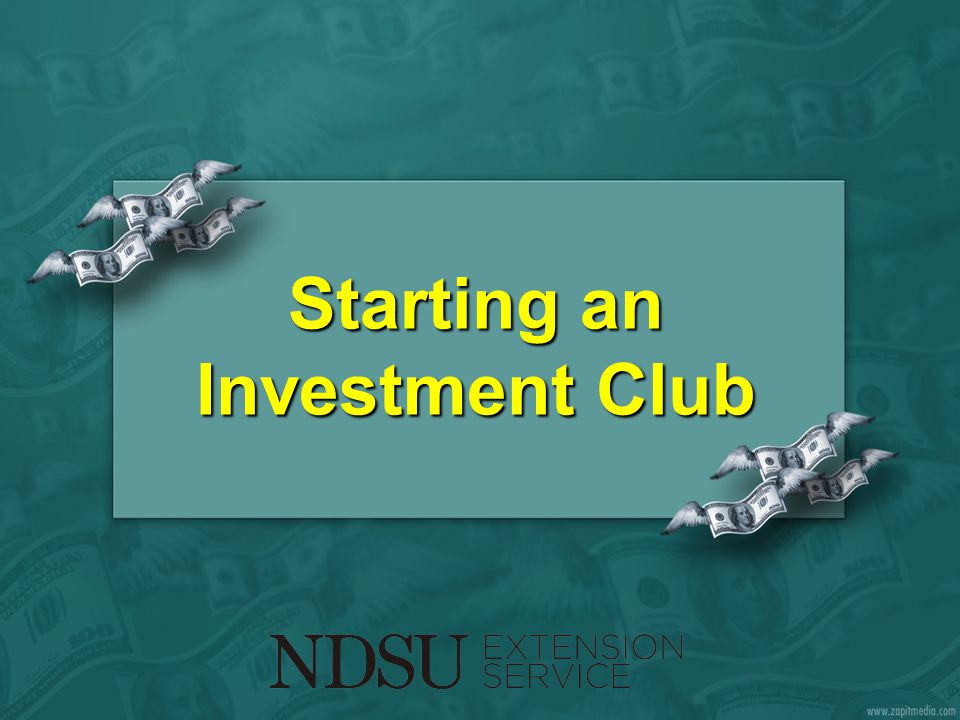 Starting an Investment Club