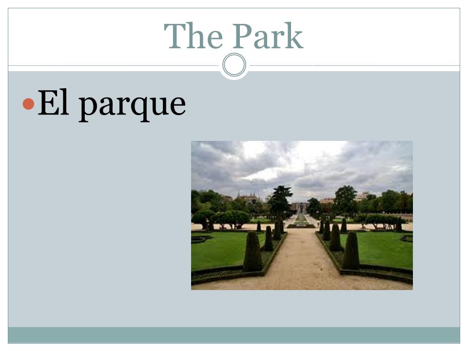 The Park El parque