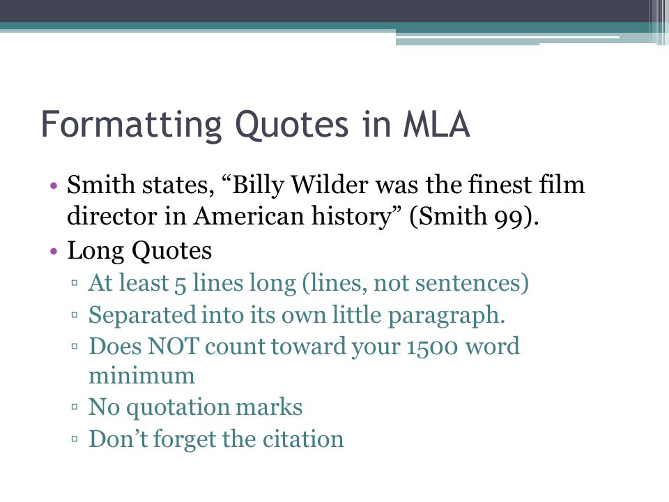 long quotes essays mla Mla style: handling quotations in your text general format an mla essay should be typed, double-spaced on standard-sized paper (85 x 11 inches) with margins of. long quotes essays mla Mla style: handling quotations in your text general format an mla essay should be typed, double-spaced on standard-sized paper (85 x 11 inches) with margins of.