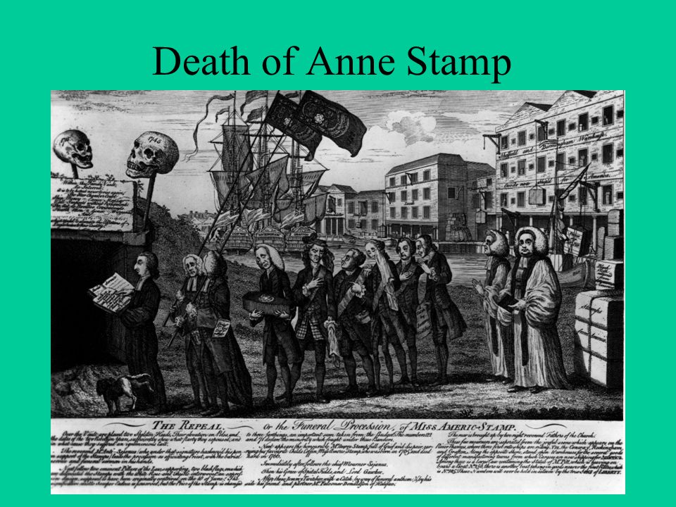 Death of Anne Stamp