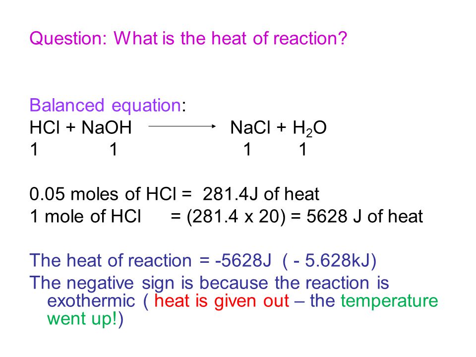 Naoh Hcl Balanced Equation Talkchannels Balanced Equation Hcl Naoh Exothermic And Endothermic Reactions Chemical Usually
