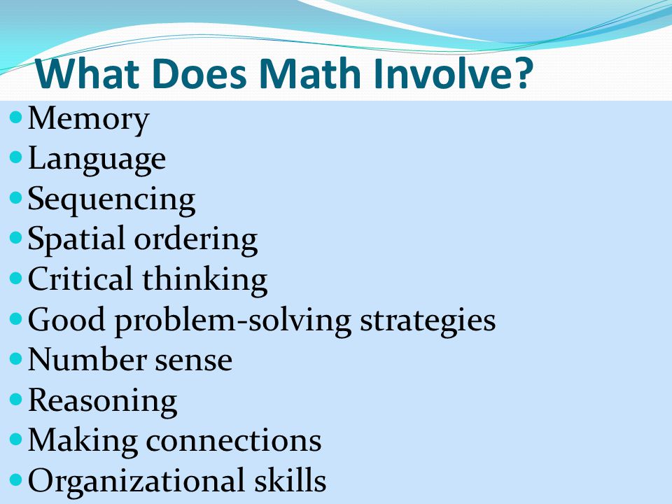Strategies for critical thinking in math