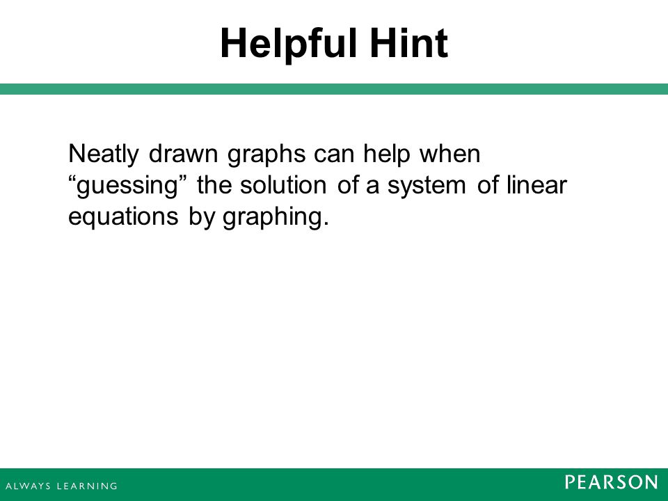 4 1 Solving Systems Of Linear Equations By Graphing Ppt Download 8 Helpful