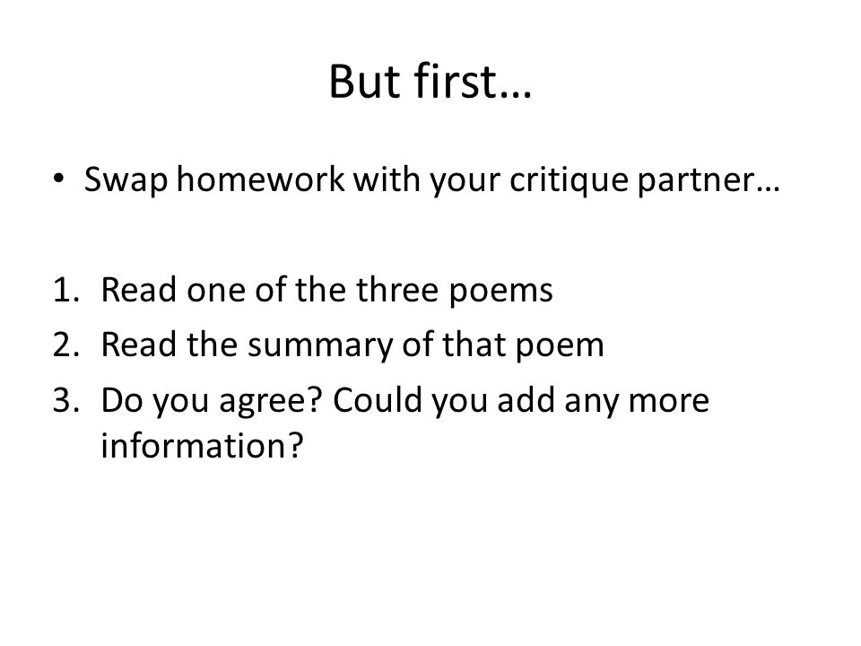 Homework Help English