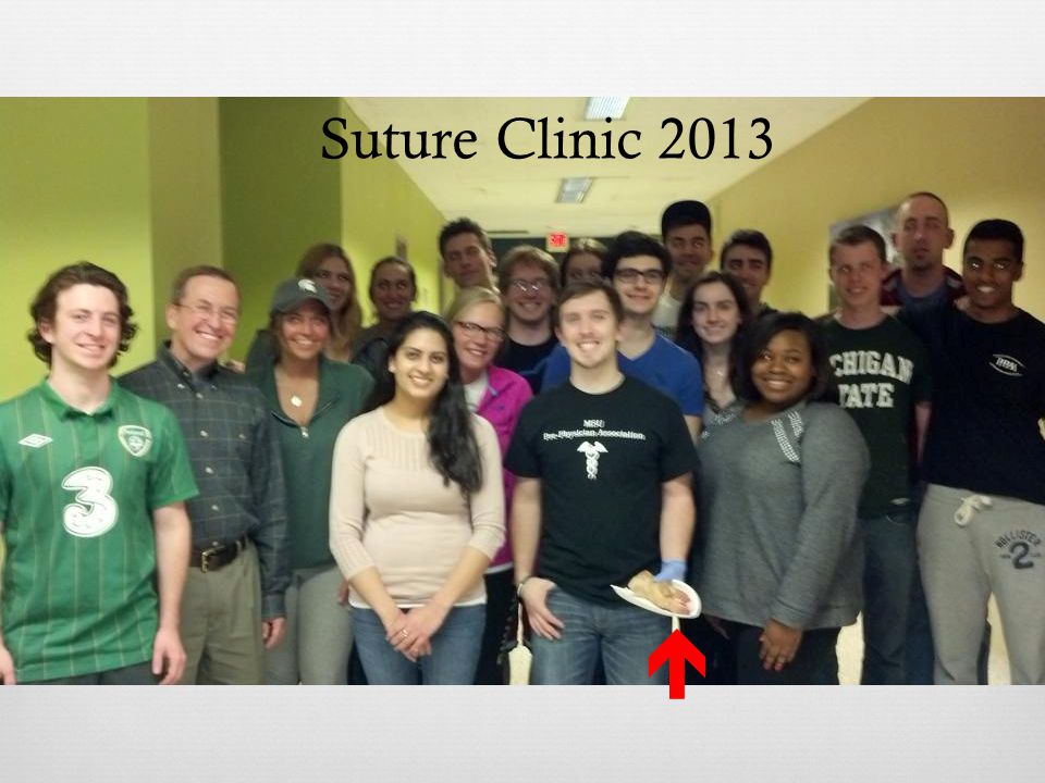 Suture Clinic 2013 