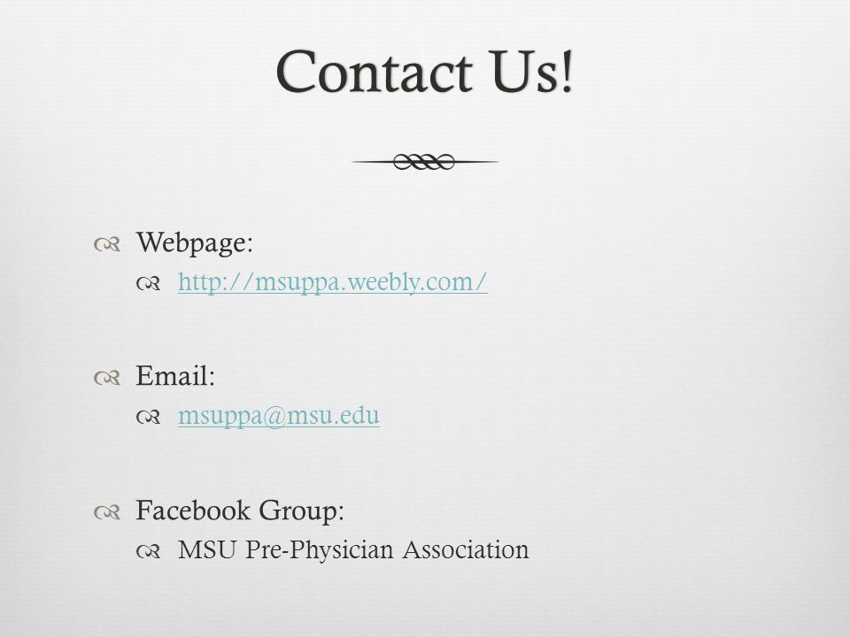 Contact Us!Contact Us.