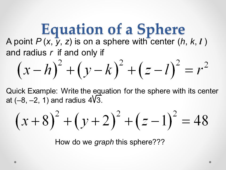 Equation Of A Sphere Talkchannels Let S Start With A Little Problem Use The Fact That K 2p Is